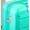 Sada cestovních kufrů ROCK TR-0239/3 PP - tyrkysová