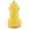 Denom, USB nabíječka do auta | žlutá