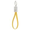 Pirten, USB kabel v přívěsku na klíče | žlutá