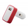 Waze, USB nabíječka do auta | červená