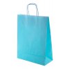 Mall, papírová taška | světle modrá