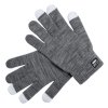 Despil, RPET dotykové rukavice | popelavě šedý