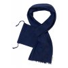 Betty, šátek z organické bavlny | tmavě modrá