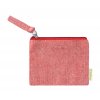 Fontix, bavlněná peněženka | červená