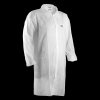 WHITE SPP COAT jednorázový plášť - Bílá