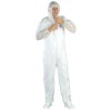 WHITE SPP COVERALL overal ochranný jednorázový - Bílá