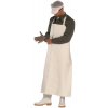 Butcher apron zástěra řeznická - Bílá