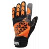 EUROCUT MX100 rukavice protiřezné - Černá/Oranžová