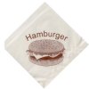 Papírový sáček Hamburger 16 x 16 cm [500 ks]