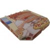 Krabice na pizzu z vlnité lepenky 26 x 26 x 3 cm [100 ks]