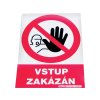 Tabulka "Vstup zakázán"