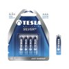 Baterie TESLA AAA Silver+, mikrotužková