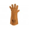 CXS AMON rukavice celokožené - Svářečské - Oranžová