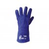 CXS PATON BLUE rukavice celokožené - Svářečské - Modrá
