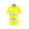 DOVER HI-VIS polokošile s krátkým rukávem pánská - Žlutá