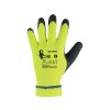 CXS ROXY WINTER rukavice máčené v latexu zimní - HV Žlutá, černá