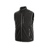 CXS TOPEKA vesta softshell pánská - Černá