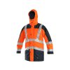 CXS LONDON 5v1 bunda parka zimní - HI-VIS Oranžová/Modrá