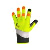 CXS BENSON RPB rukavice kombinované výstražné - Žlutá/Černá