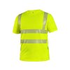 CXS BANGOR HI-VIS tričko s krátkým rukávem pánské - Žlutá