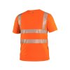 CXS BANGOR HI-VIS tričko s krátkým rukávem pánské - Oranžová