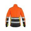 CXS BENSON HI-VIS bunda softshellová - Oranžová/Černá
