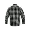 CXS TOM košile flanelová pánská - Šedá/Černá
