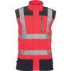 KNOXFIELD HI-VIS PS 2v1 bunda - Červená