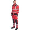 KNOXFIELD HI-VIS PS 2v1 bunda - Červená