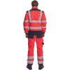KNOXFIELD HI-VIS PS 2v1 bunda - Červená