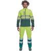 GRANADA HI-VIS bunda softshellová - Žlutá/Zelená