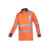 OLGIATA HI-VIS polokošile dlouhý rukáv- Oranžová