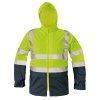 EPPING HI-VIS bunda parka - Oranžová/Navy