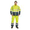EPPING HI-VIS bunda parka - Oranžová/Navy