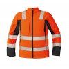 MALTON HI-VIS bunda softshellová - Oranžová