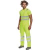 JAEN HI-VIS polokošile krátký rukáv - Žlutá