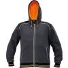 KNOXFIELD mikina s kapucí - Antracit/Oranžová - DOPRODEJ