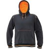 KNOXFIELD klokanka mikina s kapucí - Antracit/Oranžová - DOPRODEJ