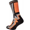 KNOXFIELD LONG ponožky - Černá/Oranžová