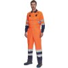 LORCA HI-VIS kalhoty s laclem - Oranžová/Navy
