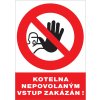 Kotelna - Nepovolaným vstup zakázán