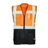 ARDON®SIGNAL HI-VIS vesta síťovaná manažerská - Oranžová/Černá