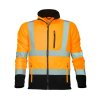 ARDON®SIGNAL HI-VIS mikina fleece - Oranžová/Černá