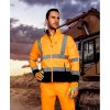 ARDON®SIGNAL HI-VIS mikina fleece - Oranžová/Černá
