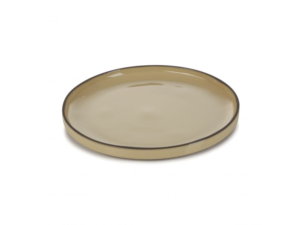 Caractére talíř dezertní pr. 21 cm, muškátový oříšek, Repollo, Revol,