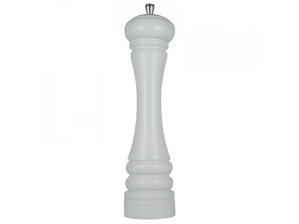 Java mlýnek na pepř 25 cm, matná bílá, Repollo, de Buyer,