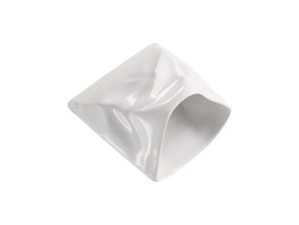 Les Essentiels sáček porcelánový na hranolky bílý 12 × 11 × 7 cm