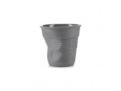 Froissés hrnek na espresso, 100% recyclay 80 ml, šedý, Repollo, Revol,