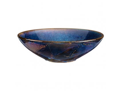 Deep Blue talíř hluboký pr. 23,5 cm, hlubinná modř