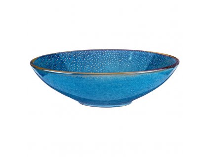 Deep Blue talíř hluboký pr. 26 cm, světlá modř